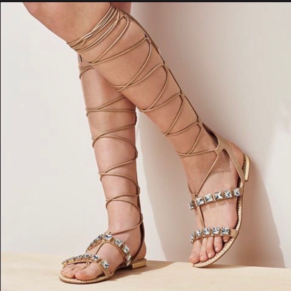 Aldo Maricel jeweled Gladiator Sandals